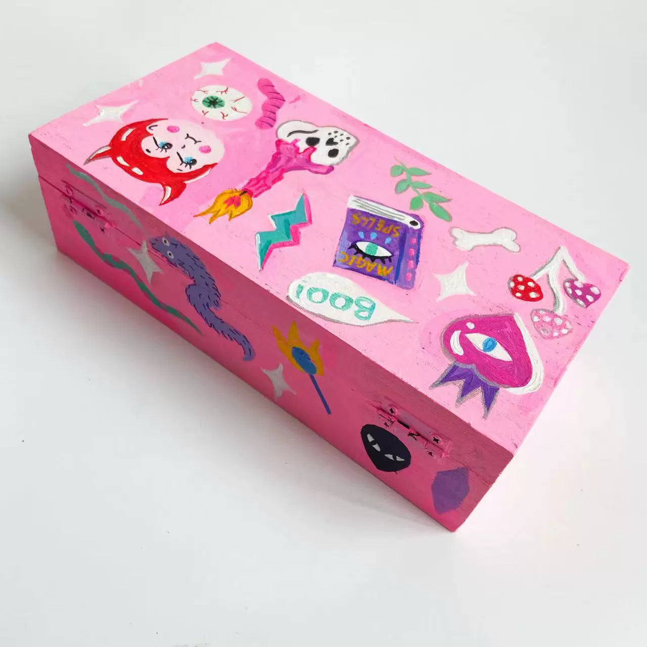 Hand-Painted Jewelry Box