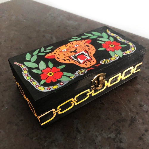 Hand-Painted Jewelry Box