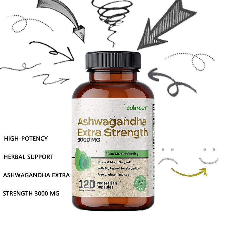 Ashwagandha All-Natural Supplement