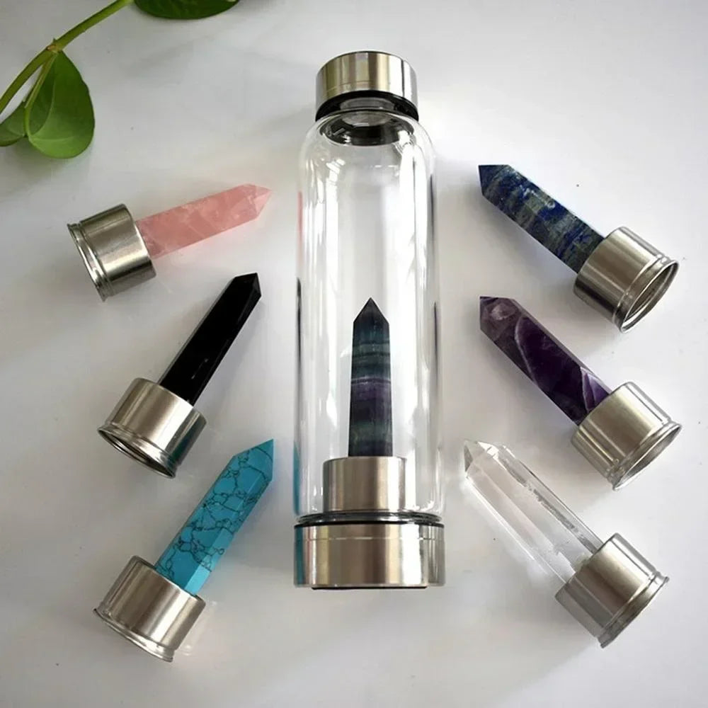 Amethyst Water Bottle- 550ML