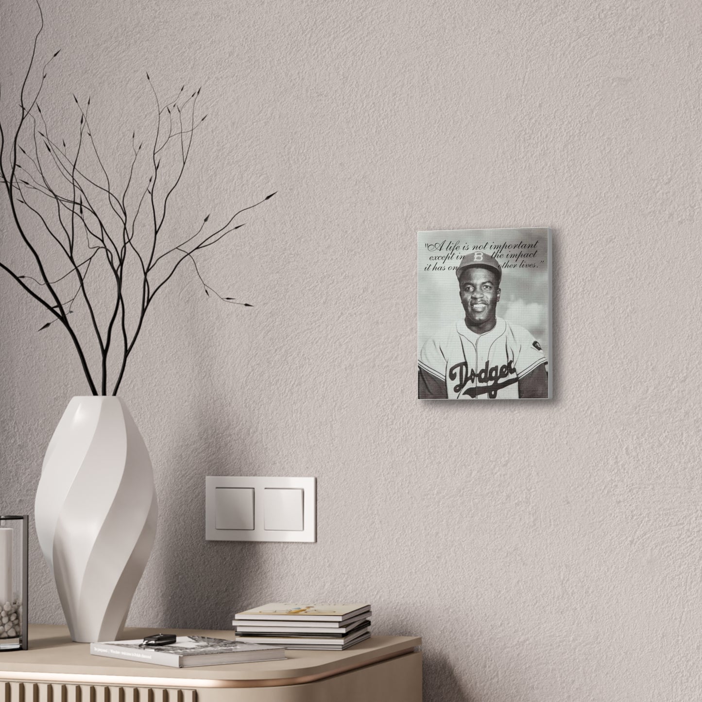 Jackie Robinson Canvas