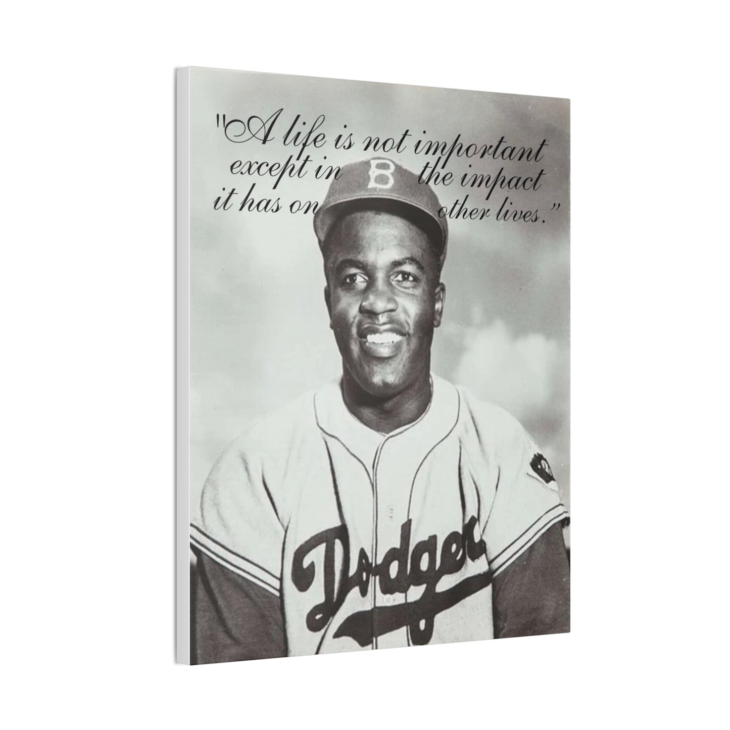 Jackie Robinson Canvas