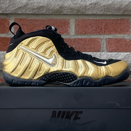 Foamposite Metallic Gold