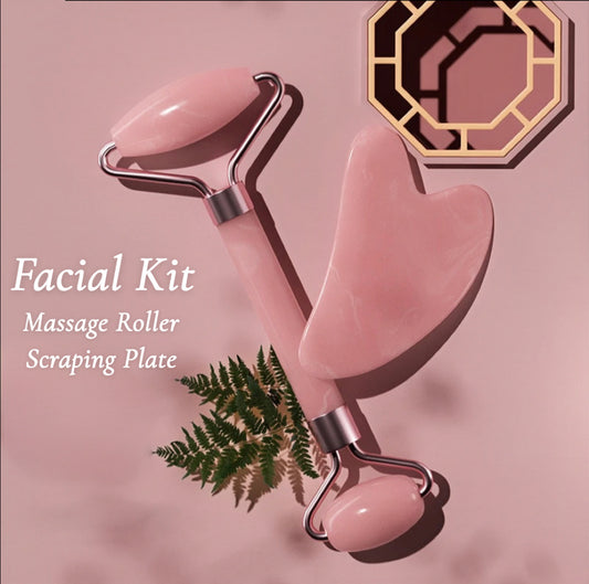 Facial Roller & Scraping Plate