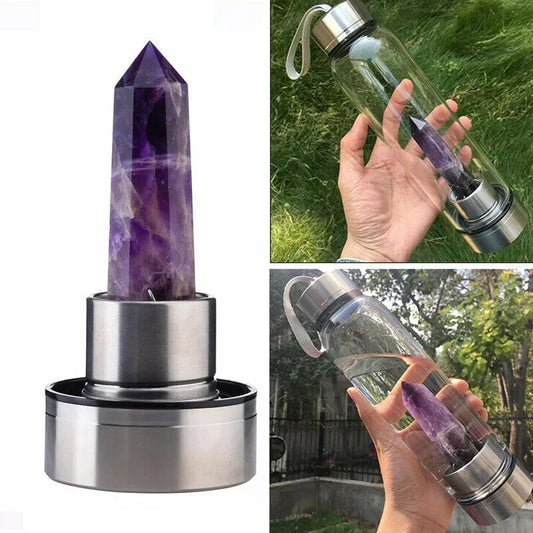 Amethyst Water Bottle- 550ML