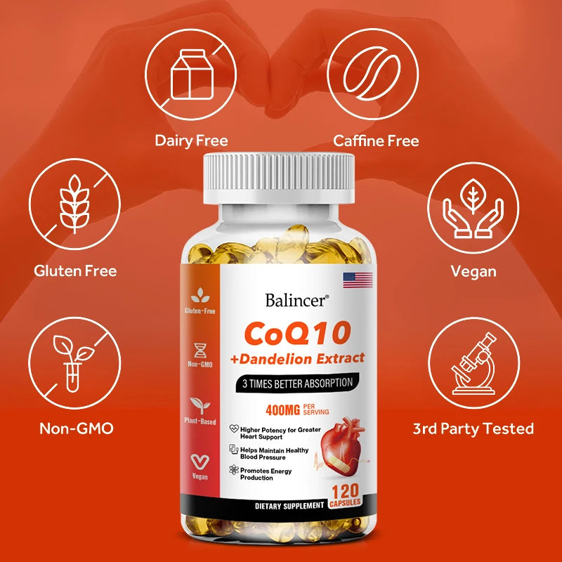 COQ10 + Dandelion Extract