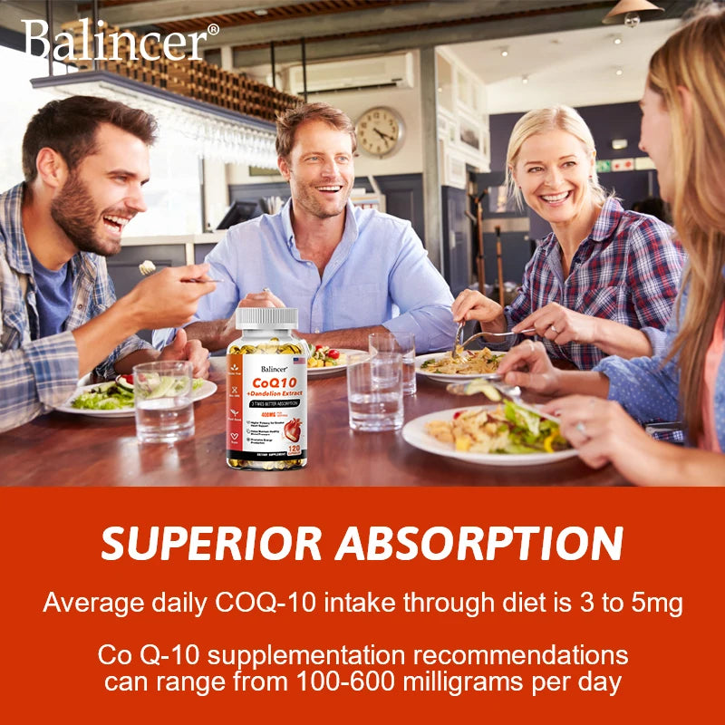 COQ10 + Dandelion Extract
